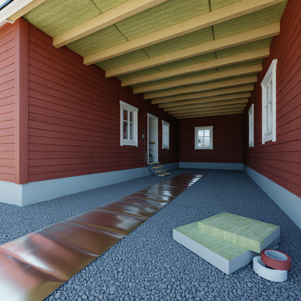 isolera krypgrund guide till material fuktskydd och pris